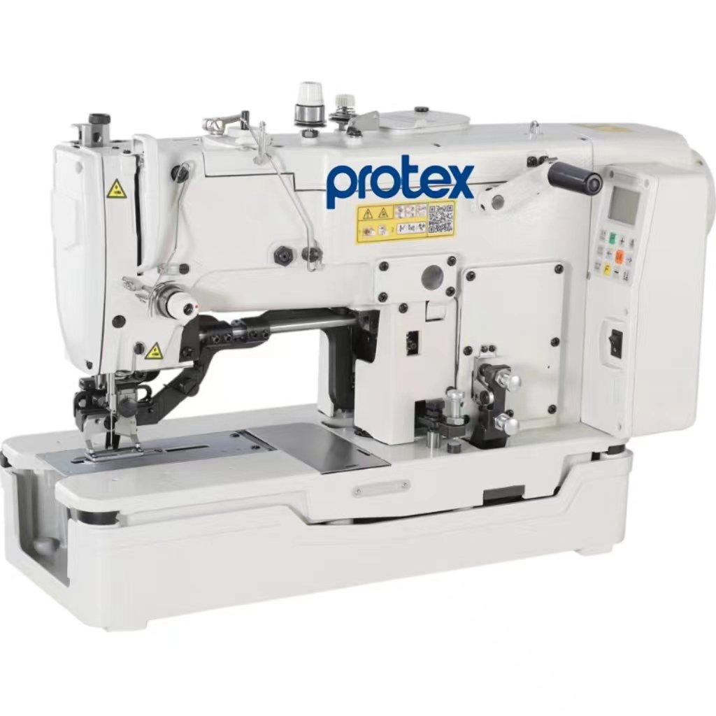 TY-781F Hot Sale Straight Button Hole Sewing Machine Direct Device With Auto Presser Foot And Touch Screen Protex