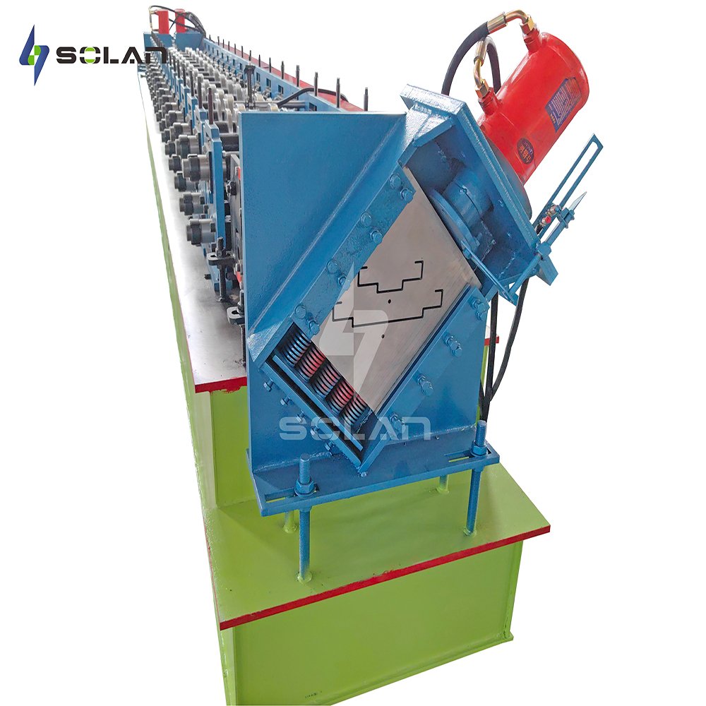 Steel door frame making machine full automatic roll forming machine for building