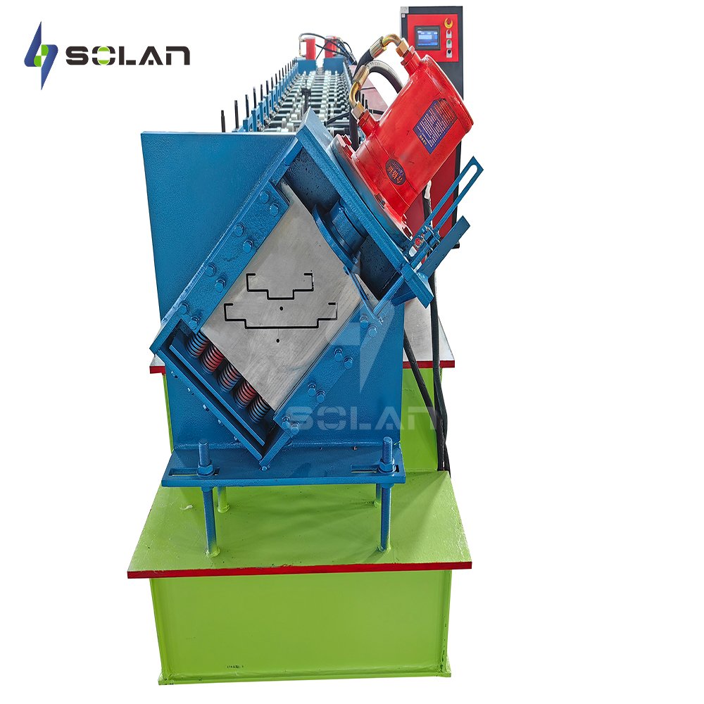 Steel door frame making machine full automatic roll forming machine for building
