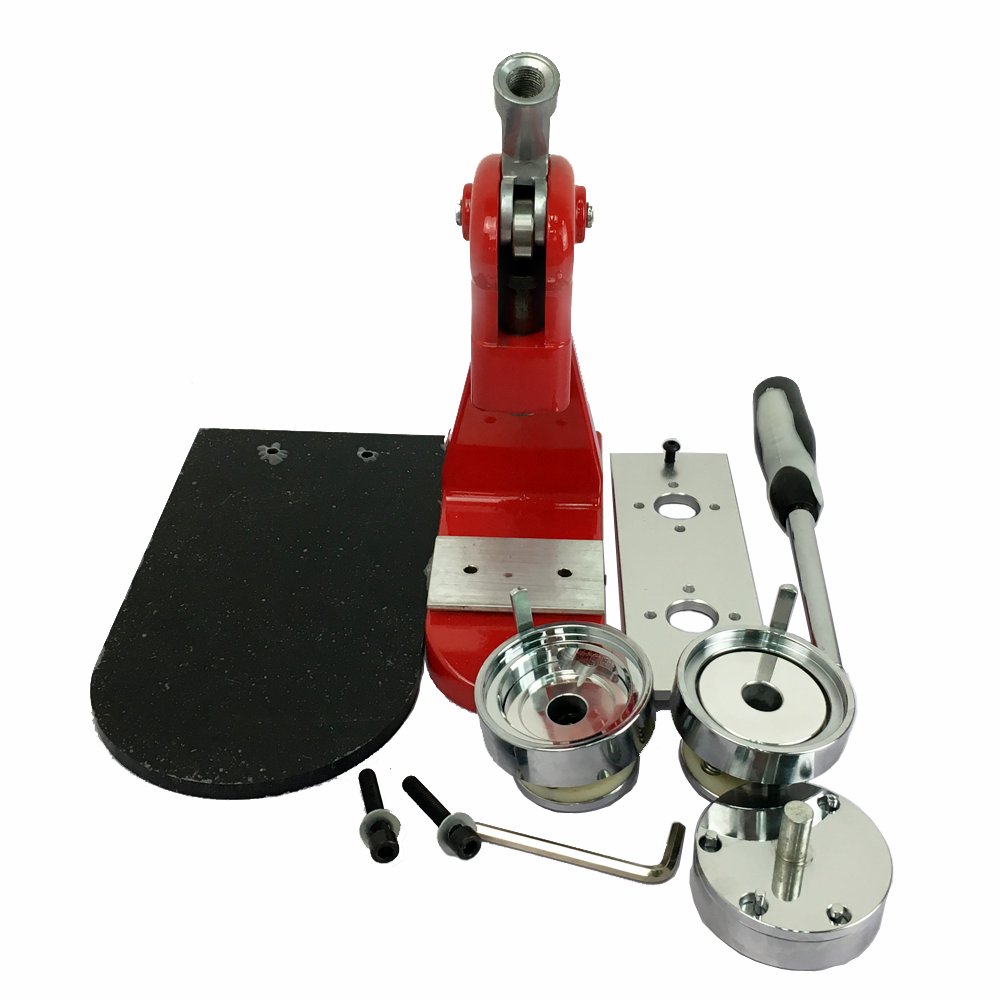 Aluminum alloy button pin machine XJ02 strong and durable