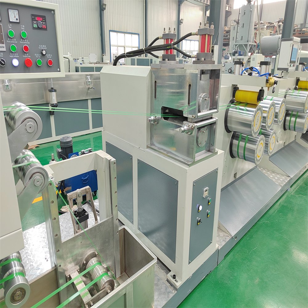 150kg/h PET Polyester Packing Strap Band Belt Manufacturing Making Production Line