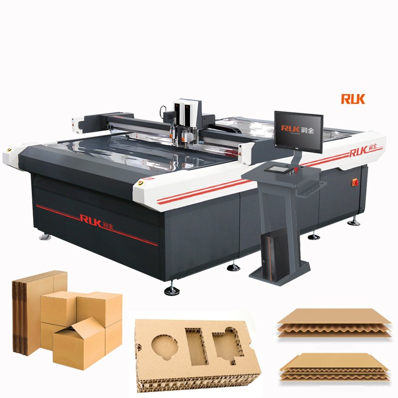 RUK MBC Cutting Machine For Packiging Carton Box Making Machine Corrugated Mailer Box Small Corrugated Box Free Design Shipping