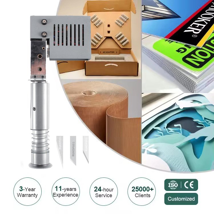 RUK MBC Cutting Machine For Packiging Carton Box Making Machine Corrugated Mailer Box Small Corrugated Box Free Design Shipping
