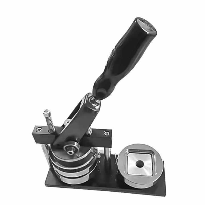 High Quality 50*50mm 2*2 inch Square fridge Magnet maker Machine Kit with Paper Cutter and 100 sets fridge Magnet Materials