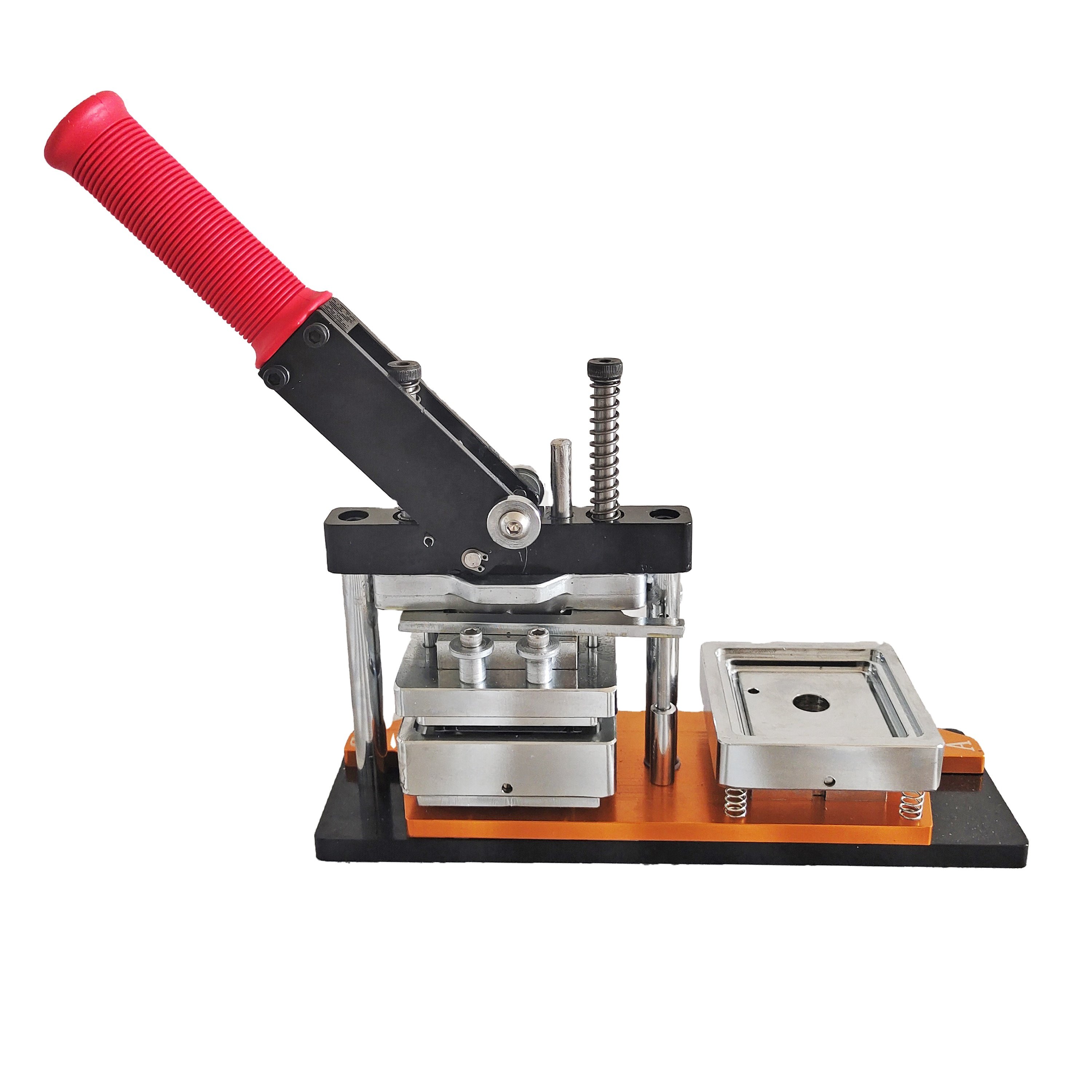TEBAK 50*50MM 63.5*63.5MM Rectangle Shape making fridge magnet machine kit with magnetic components and paper cutter