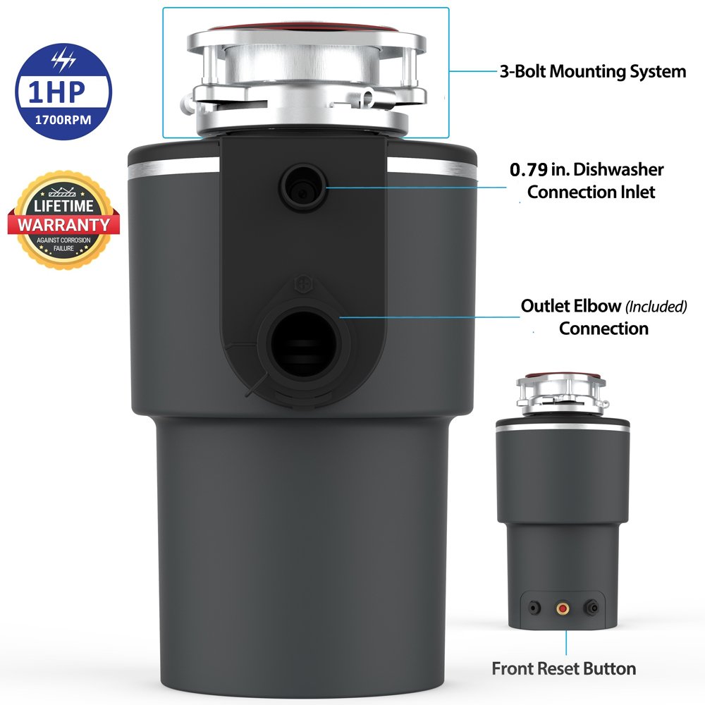 5 stage kitchen sink Food Waste Composting Disposer Machine