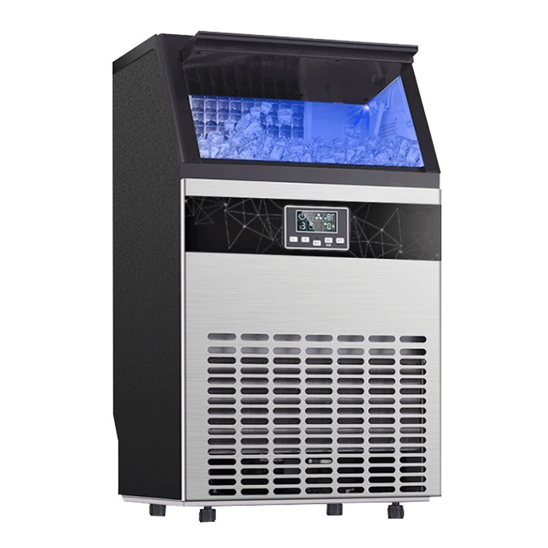 Ice Maker Machine Commercial 80kg Ice Cube Makers Automatic Ice Block Making Machine For Business Price Home Food Shop