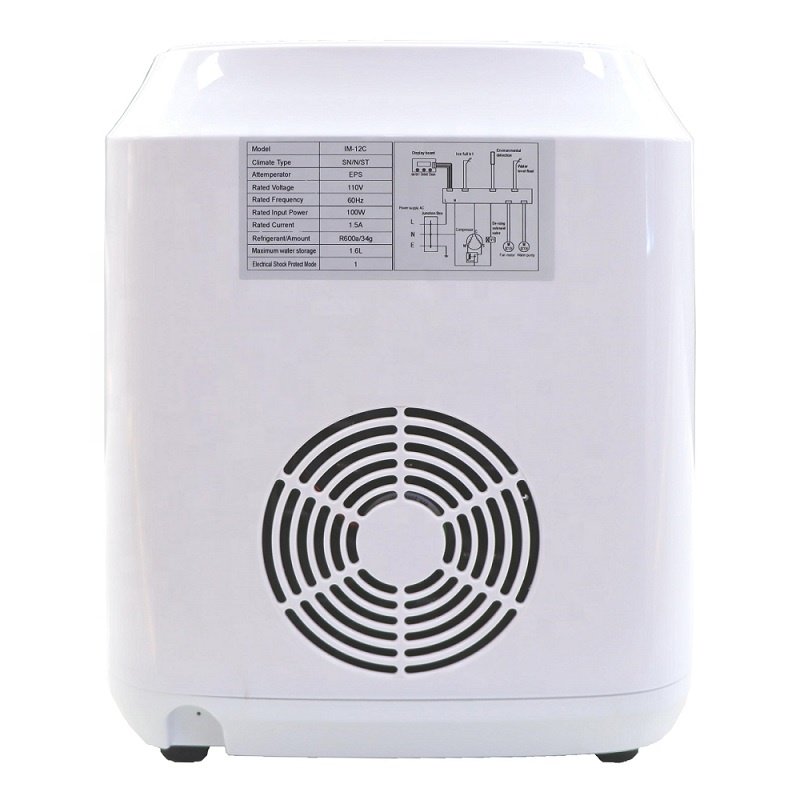 Best Selling High Quality Manual Ice Making Machine Snow Ice Maker Machine Bullet Round Ice Shape for home use Restaurant