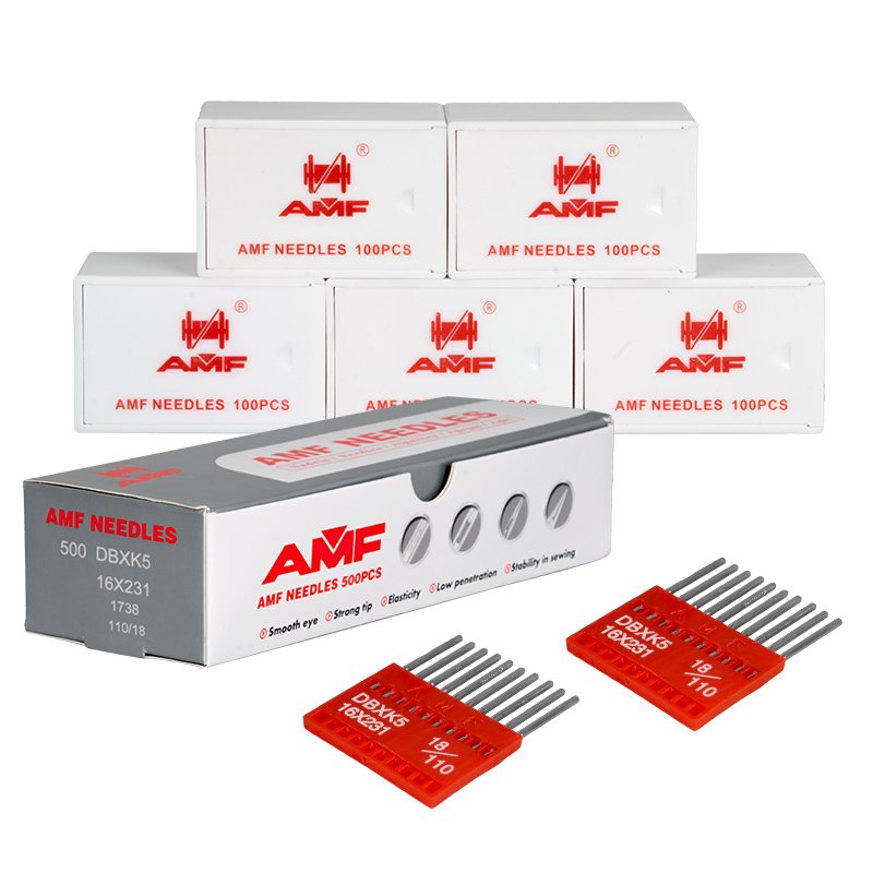 AMF brand sewing machine needles for eyelet button holding DOX558 DPX5 needles