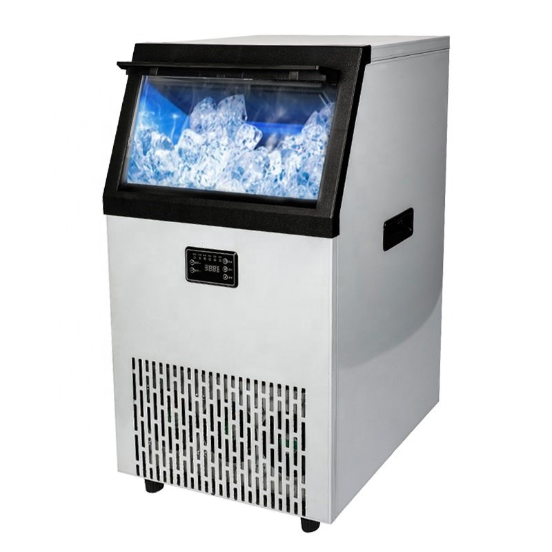 Ice Capacity 50kg/24h High Quality Fast Making Ice Stainless Steel Commercial Ice Cube Maker Machine