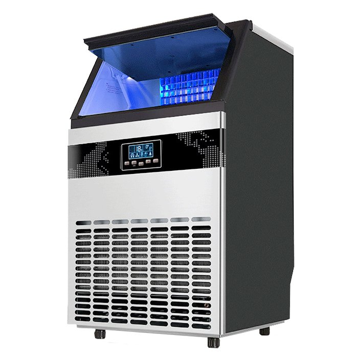 Ice Maker Machine 100kg Commercial Home Cube Ice Block Making Machine Automatic Small Countertop Ice Makers For Business Price