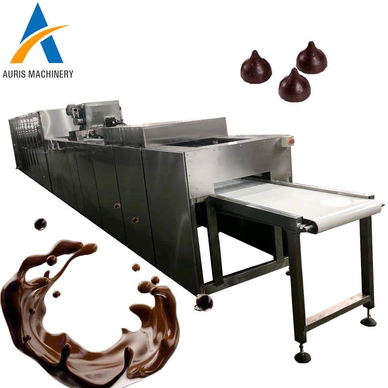 Commercial coin chocolate making machine chocolate chips depositing machine chocolate drops machine