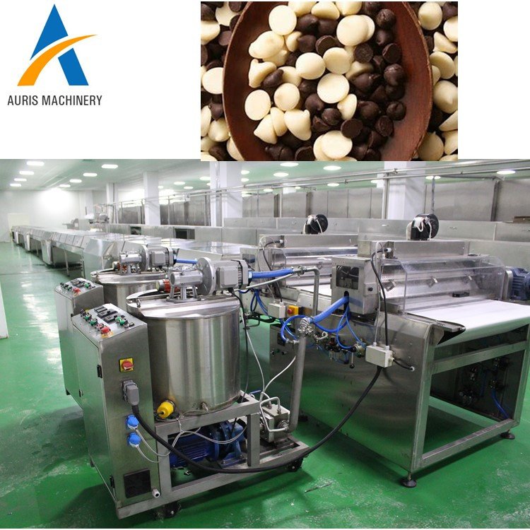 Commercial coin chocolate making machine chocolate chips depositing machine chocolate drops machine