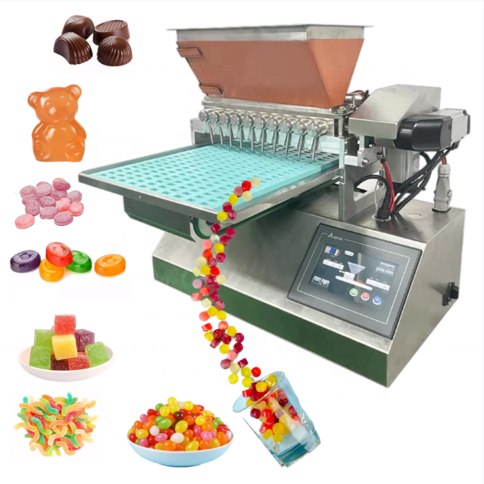 Commercial coin chocolate making machine chocolate chips depositing machine chocolate drops machine
