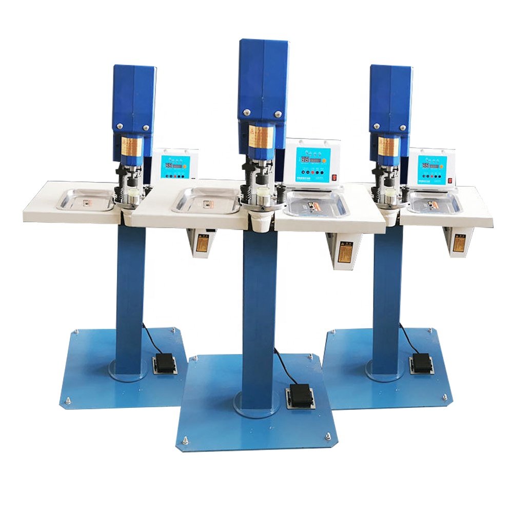Semi-auto self covered cloth button making machine cover button buckles machine