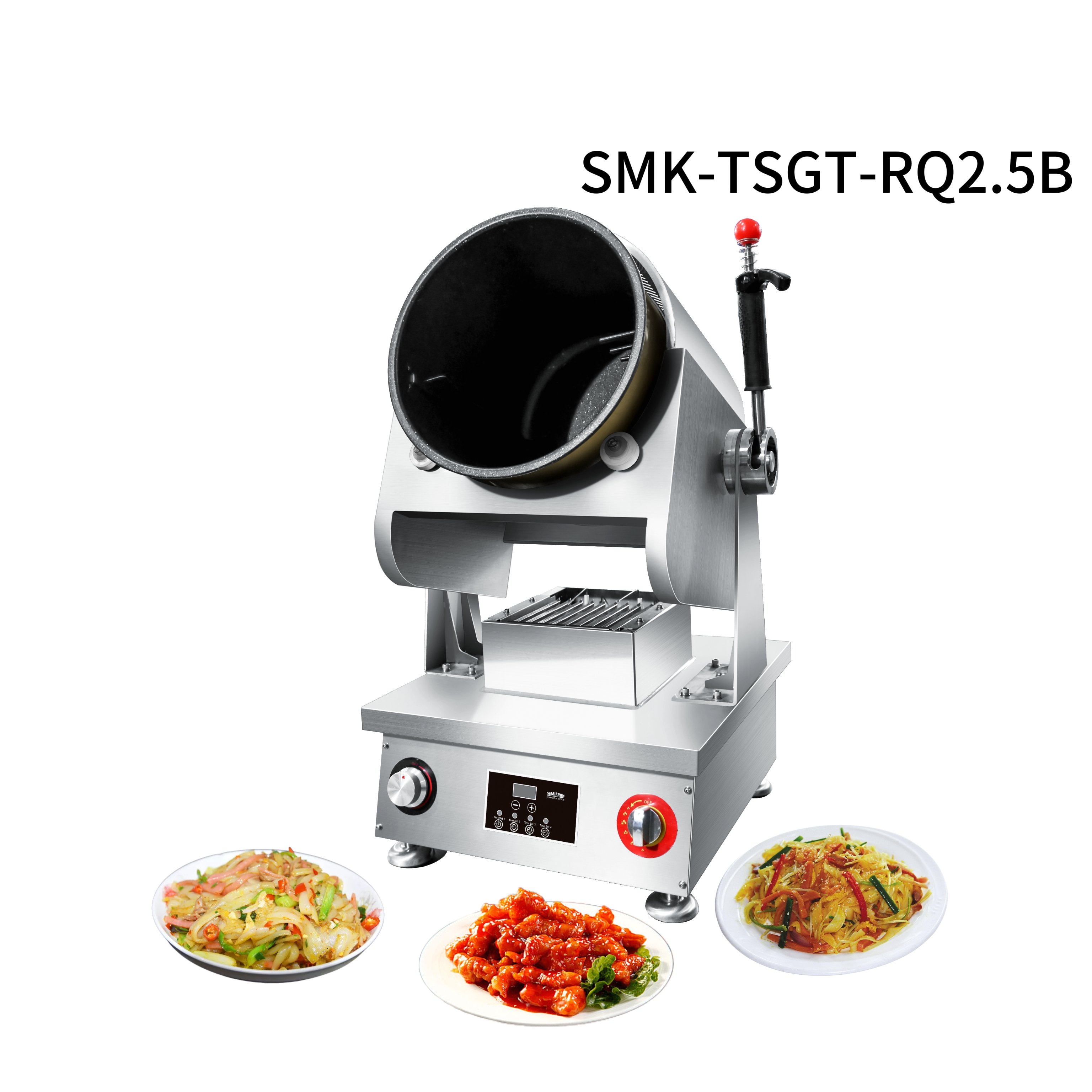 Smart cooking pot, a good helper in the kitchen, can be used to make fried rice, noodles and rice