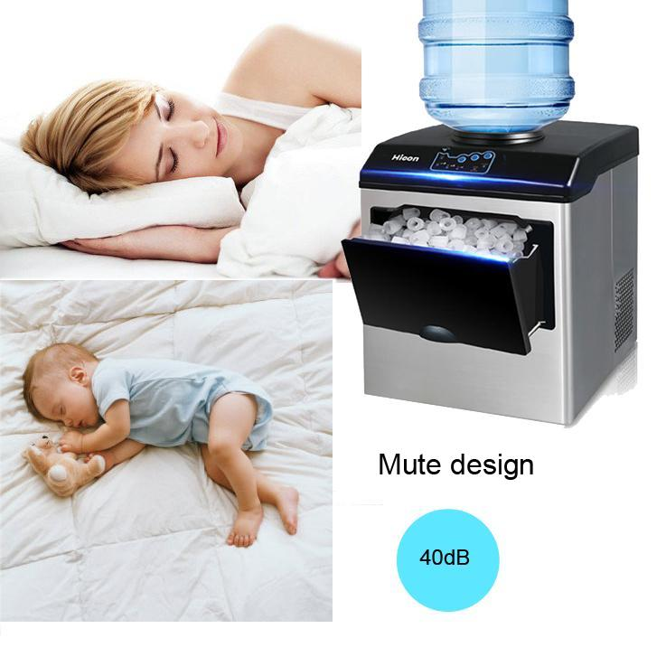 Shineho Stainless Steel Portable Nugget Ice Maker Snow Ice Maker Ice Cube Production Line for sale