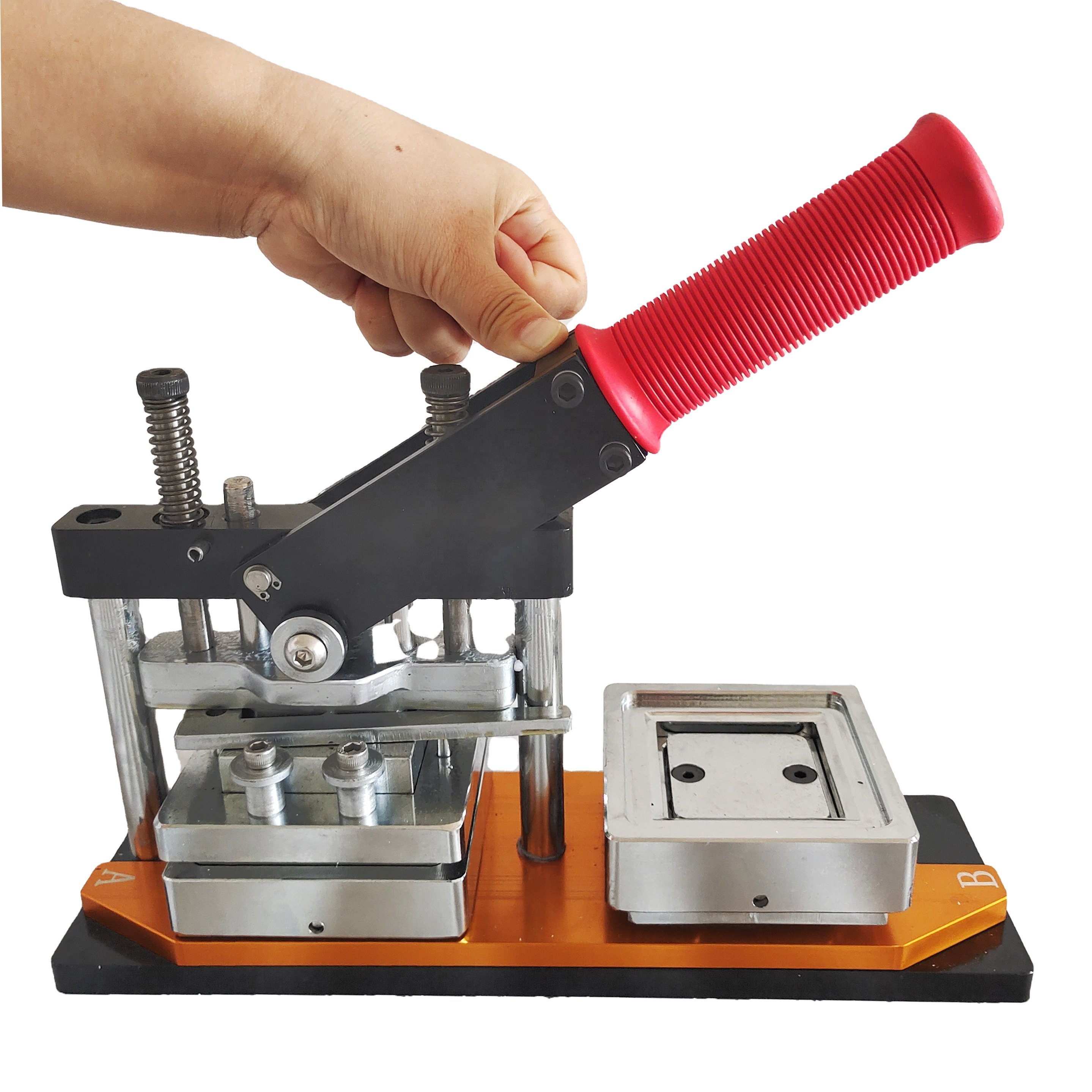 Component 2inch Fridge Magnet 63.5*63.5mm 50*50mm 80*53mm Magnets Badge Maker Machine Interchangeable Mold Magnets paper cutter