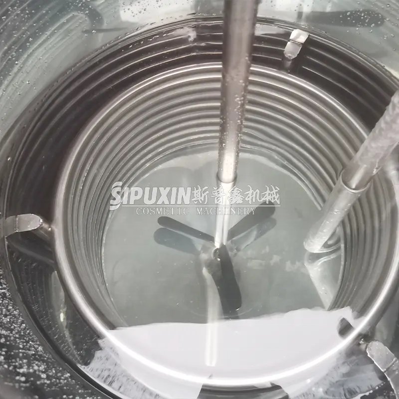 300L 316 Stainless steel perfume cooling freezing mixer machine perfume filter equipment