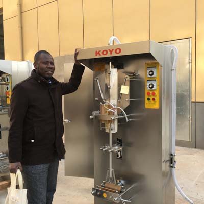 Koyo Pure Water machine in Ghana