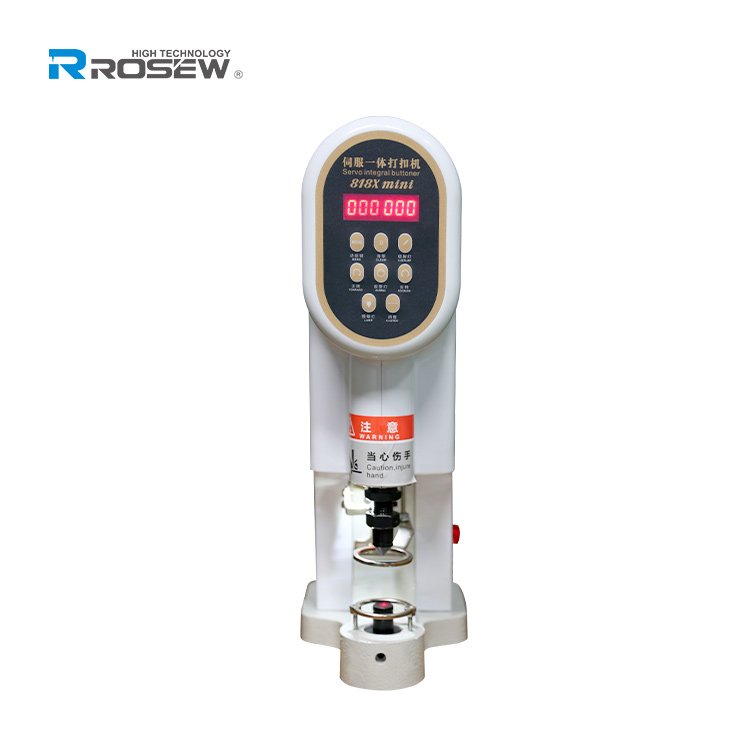 Rosew GC-818 mini new design electronic sensor snap button holer making machine Industrial garment Sewing Machine
