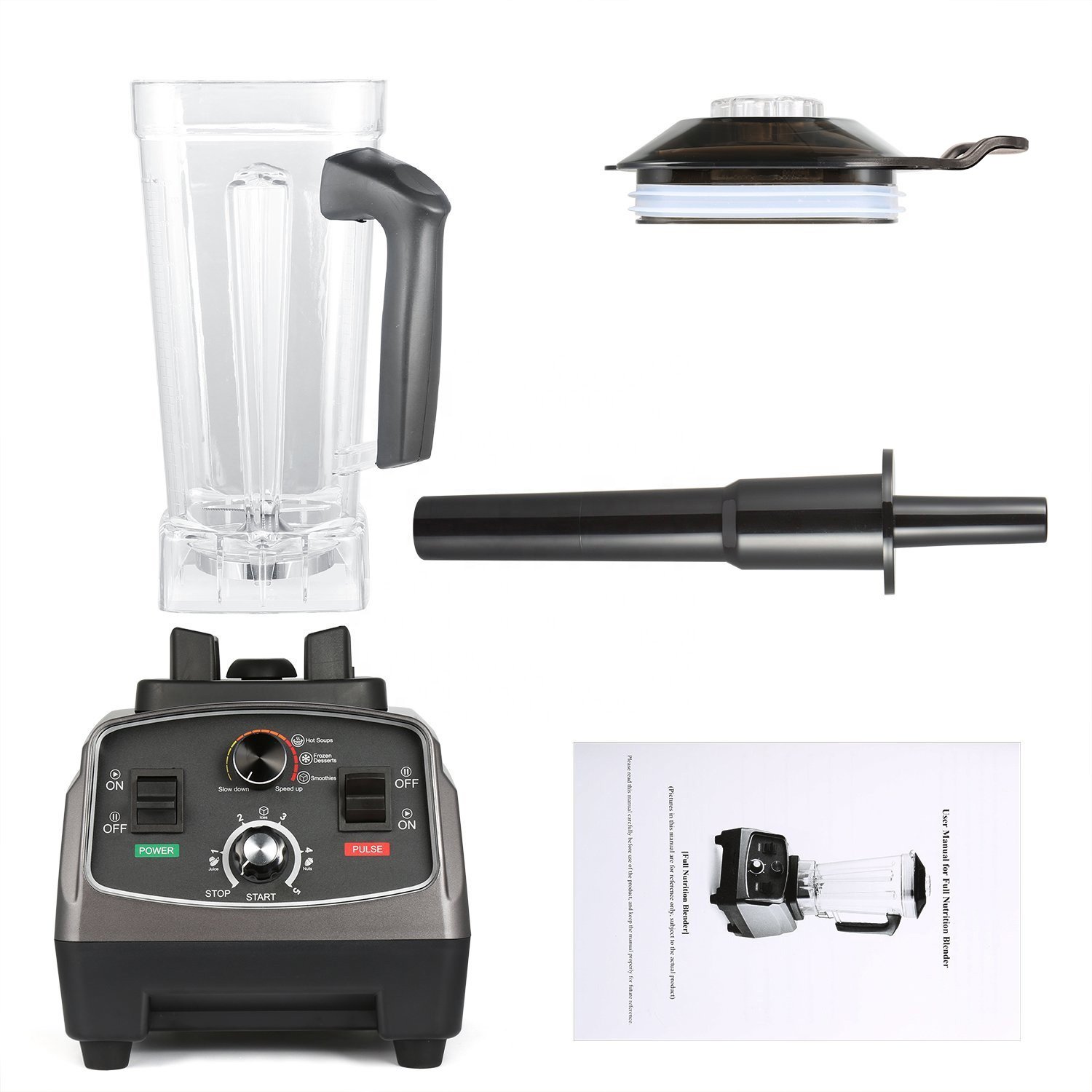 high quality 110V rubber plastic juicer mixer smoothie make machine blender with low price