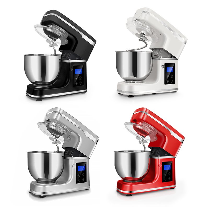 Weighing function timing automatic stop food mixer home dough mixer machine kitchen appliances electric stand mixer