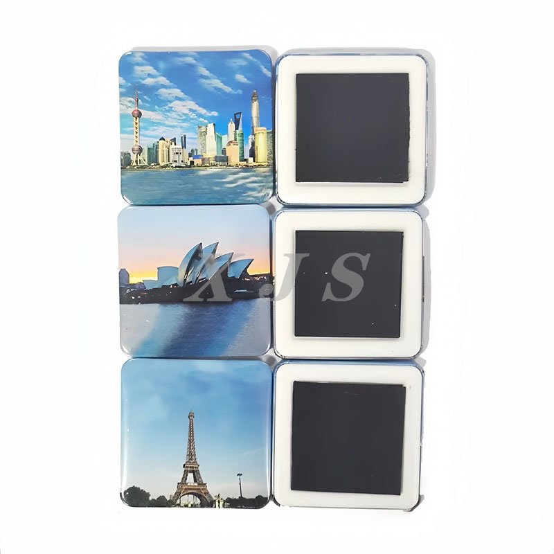 50 * 50mm 2 * 2-inch square refrigerator magnet machine photo magnet machine DIY button