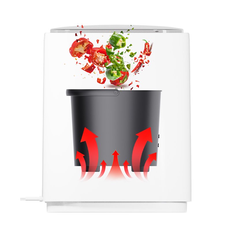 Electric Food Waste Composter Machine Home Organic Waste Composting Shredder Machine