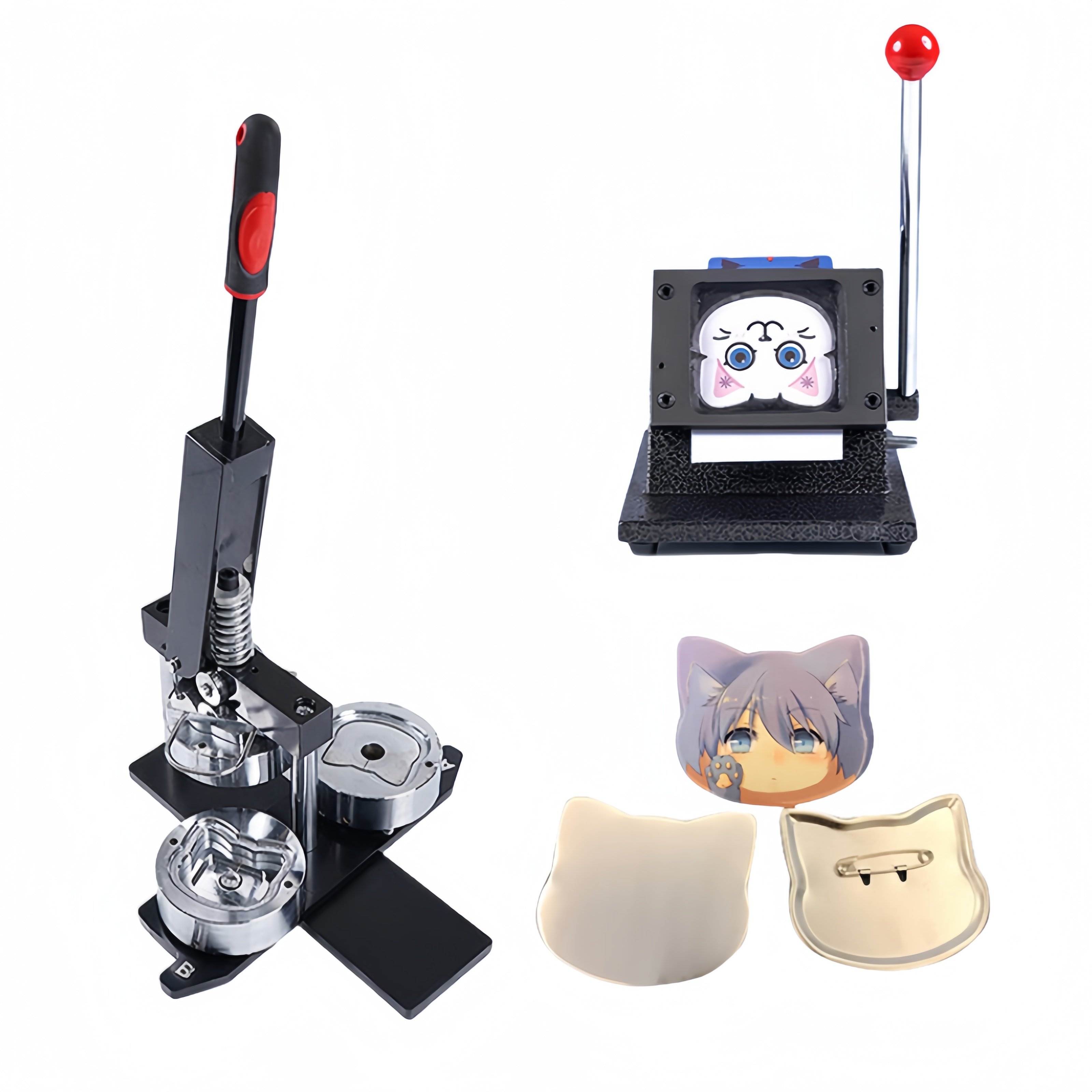 Factory Wholesale Button Pin Badge Maker Machine Special-Shaped Making