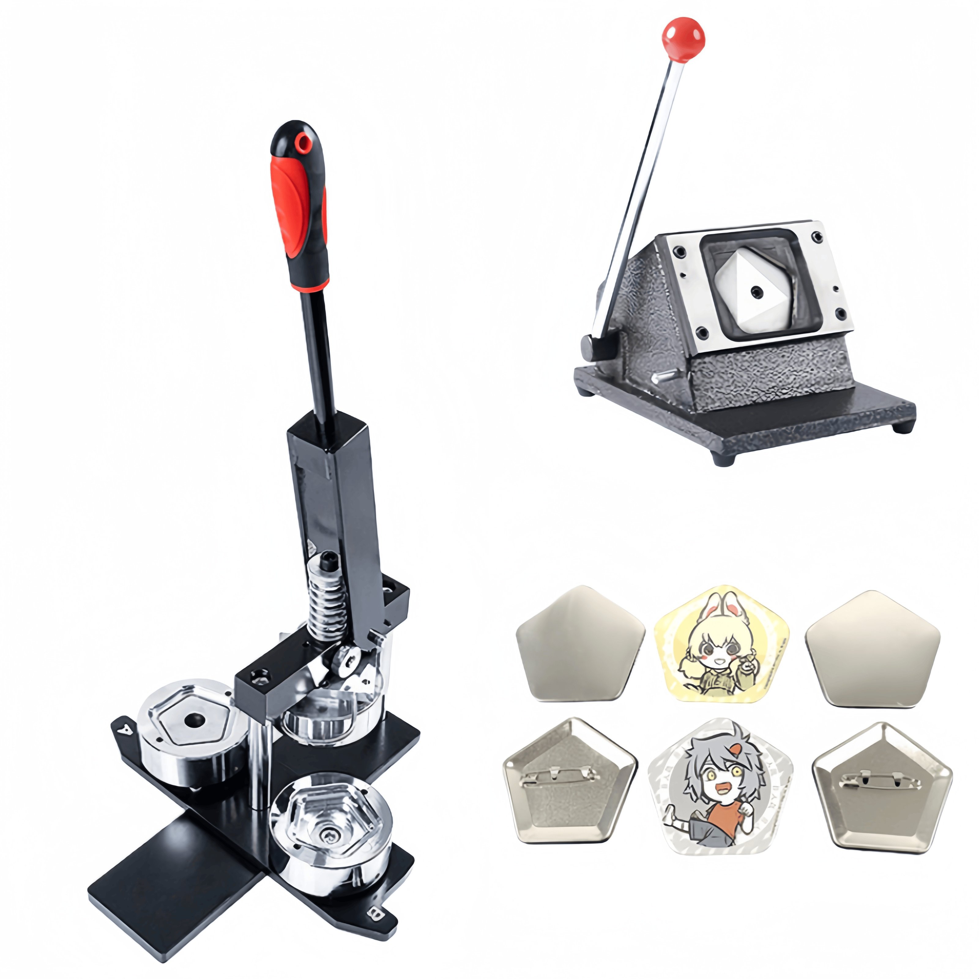 Factory Wholesale Button Pin Badge Maker Machine Special-Shaped Making