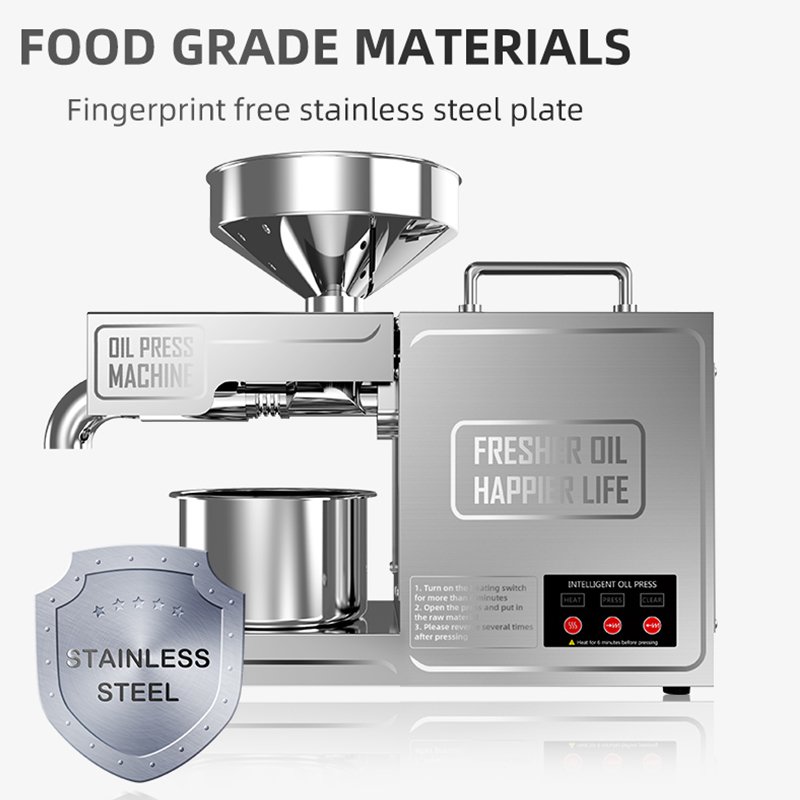 Hot Sale All Kinds Of Seeds Mini Automatic Oil Extract Machine Home Cold Oil Press Machine With Best Price