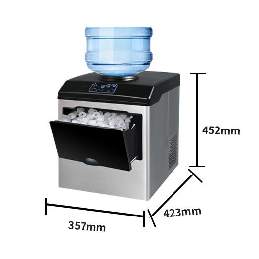 Ice Block Making Machine 25kg Automatic Countertop Nugget Small Portable Ice Maker Machine For Business Commercial Home Price