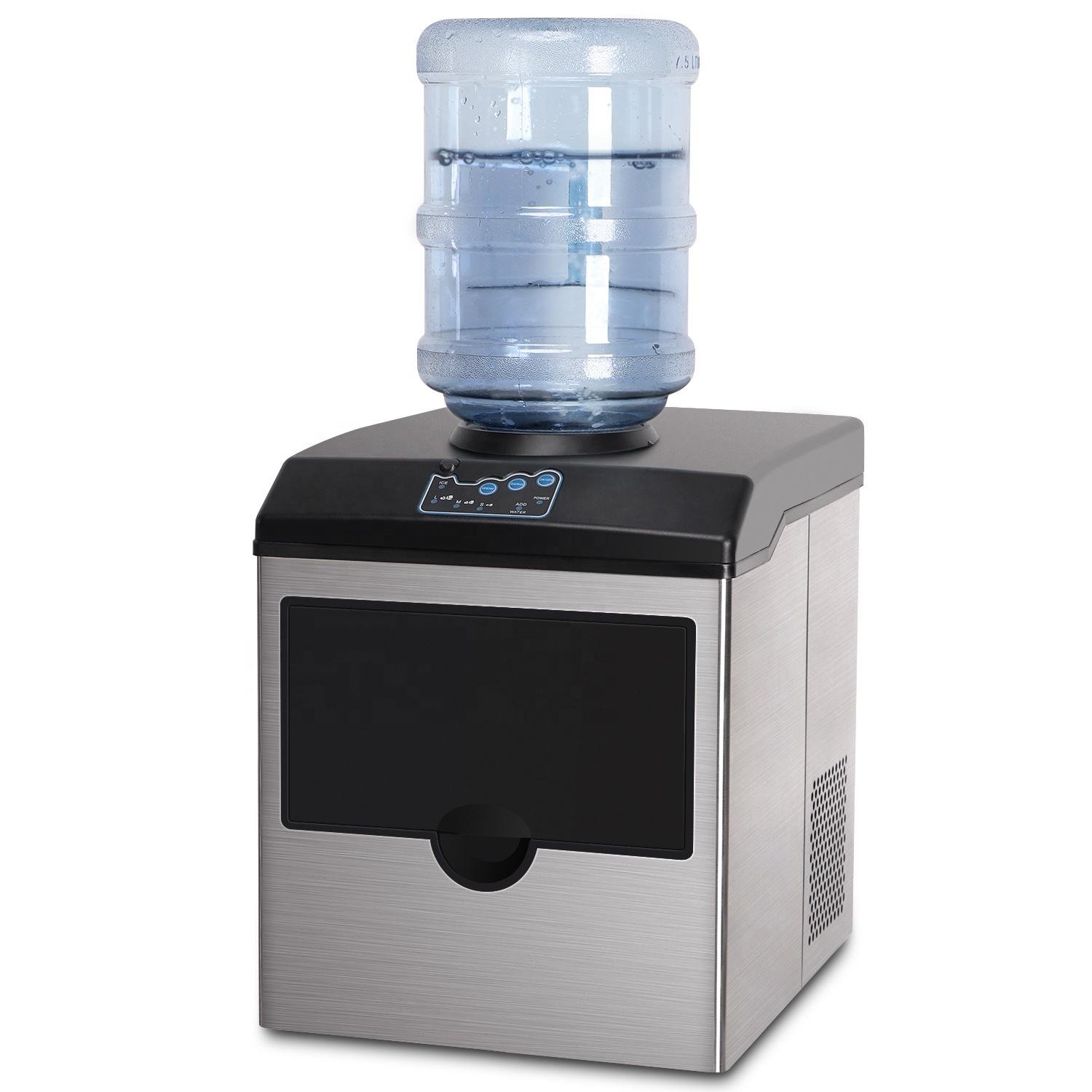 Ice Block Making Machine 25kg Automatic Countertop Nugget Small Portable Ice Maker Machine For Business Commercial Home Price