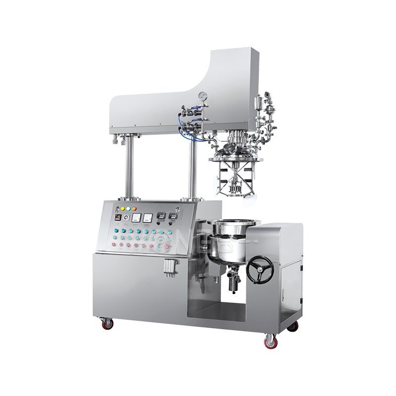 HONE Face cream gel lotion homogeneous mixing vacuum emulsifying mixer cosmetic cream making machine