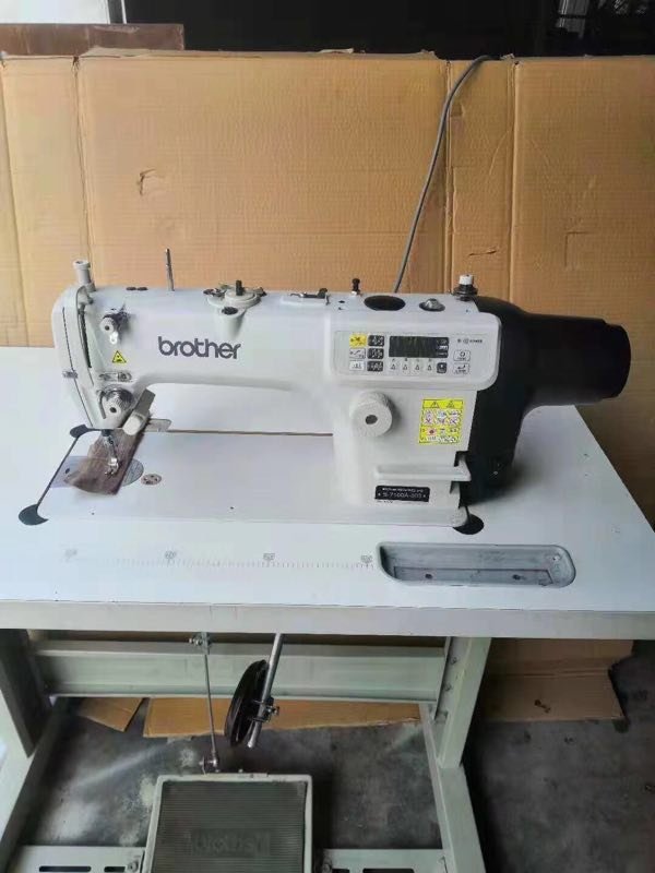 Original Brother 7100A Single Needle Direct Drive Automatic Thread Trimming Lockstitch Machine Used Industrial Sewing Machine