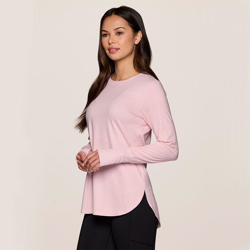 Custom Women's Shade Long Sleeve Shirt - Breathable Bamboo Viscose Outdoor Stretch Shirt with Sun Protection UPF 50+