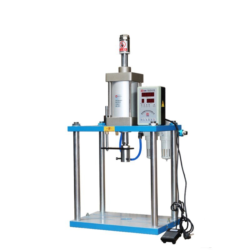 Four Column Two Boards 200kg Pneumatic Punch Press Machine Carry Bag Ram Hole Punching Machine