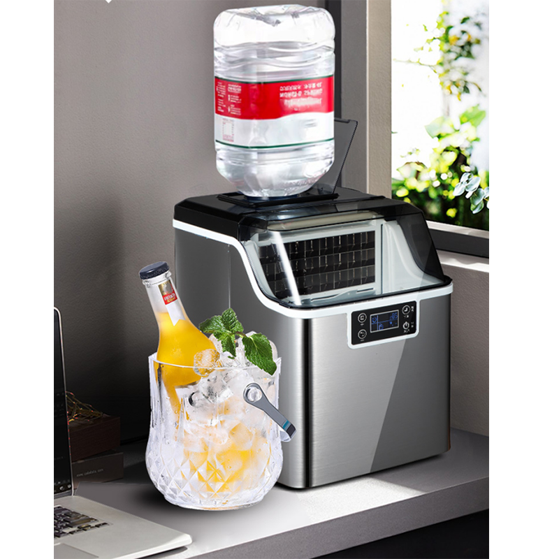 New Design Home Ice Maker Machine 35kg Commercial Automatic Smart Ice Making Machine Small Mini Portable Ice Cube Maker Machine