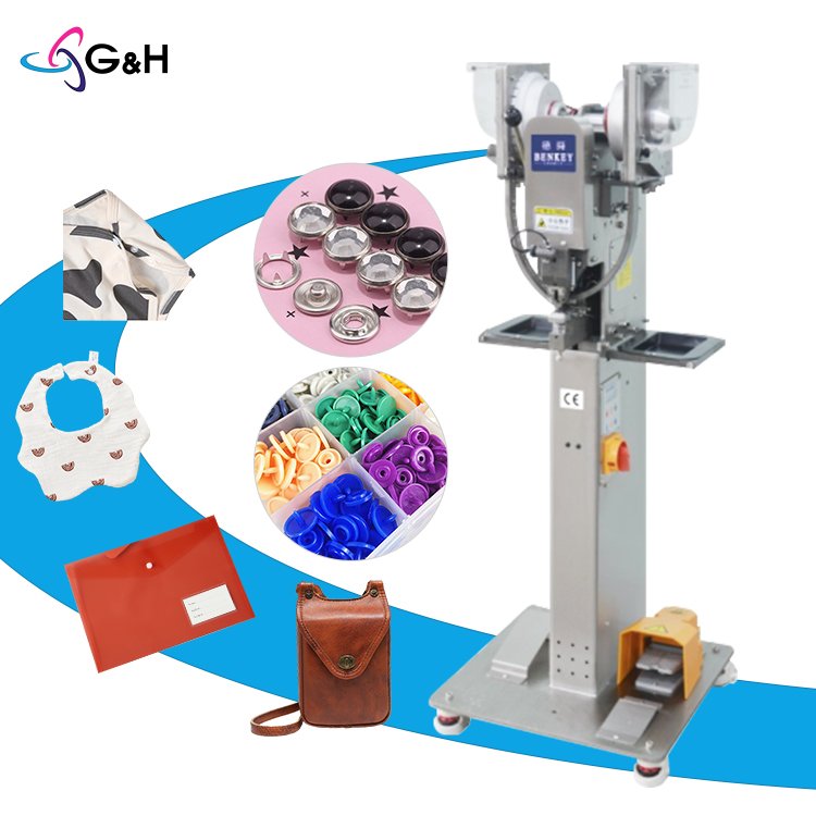 Automatic Fastener machine snap button hand press machine snap buttons making machines