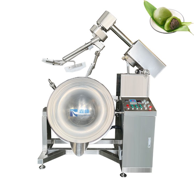 High Quality Sauce Making Machine Stainless Steel Industrial Paste Food Fillings Planetary Cooking Mixer Machine