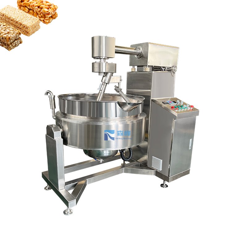 High Quality Sauce Making Machine Stainless Steel Industrial Paste Food Fillings Planetary Cooking Mixer Machine