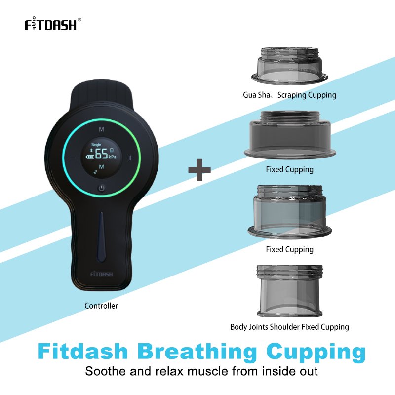 Fitdash infrared light therapy medical hijama cupping making machine cupping stimulate therapy massager