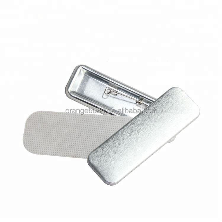 Rectangle Professional Button Molds For Badge Making Machines With CE Certificate