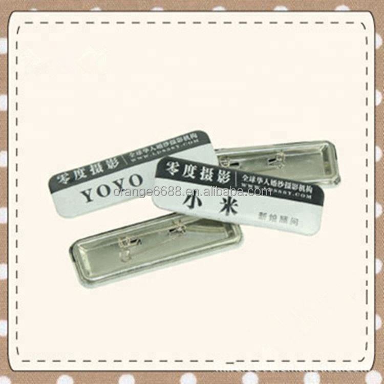 Rectangle Professional Button Molds For Badge Making Machines With CE Certificate