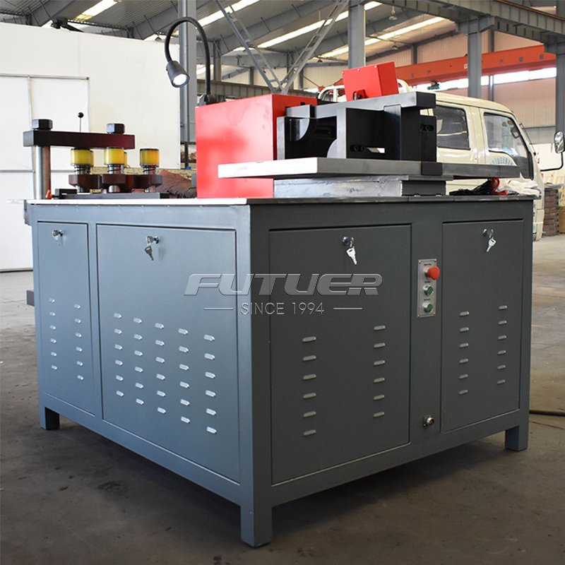 Hydraulic Copper Bus Bar Processing Machine New 503esk Three-in-one Cnc Busbar Cutting Punching Bending Machine Busbar Machine
