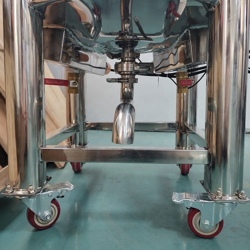 CE High Speed Mayonnaise Toothpaste Cosmetic Face Cream Small Business Body Lotion Making Hand Washing Gel Emulsion Mixing Machine