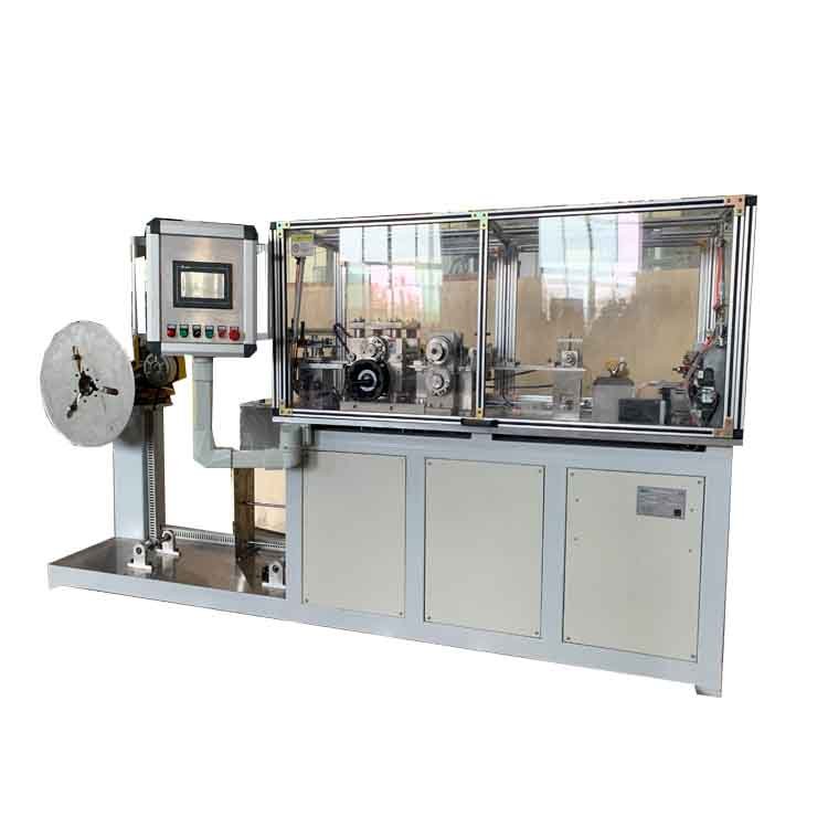 Radiator copper aluminum metal fin rolling forming making machine for heat exchange