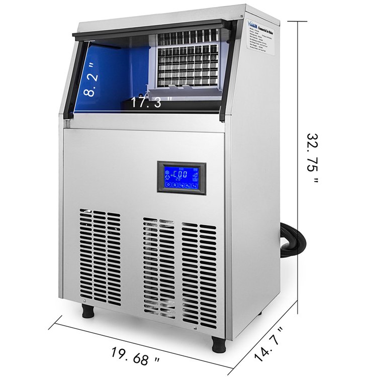 High Quality PEIXU-001Factory price Ice Machine Cube Maker Industrial Automatic Control Ice Making Machine