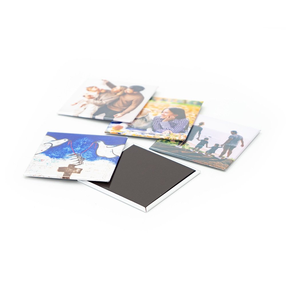 HOT SALE Square 80x80mm Custom Photo Fridge Magnet Button Maker Button Machine Kit